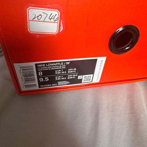 Nike LD Waffle SF sacai Fragment Grey - Picture 6 of 10